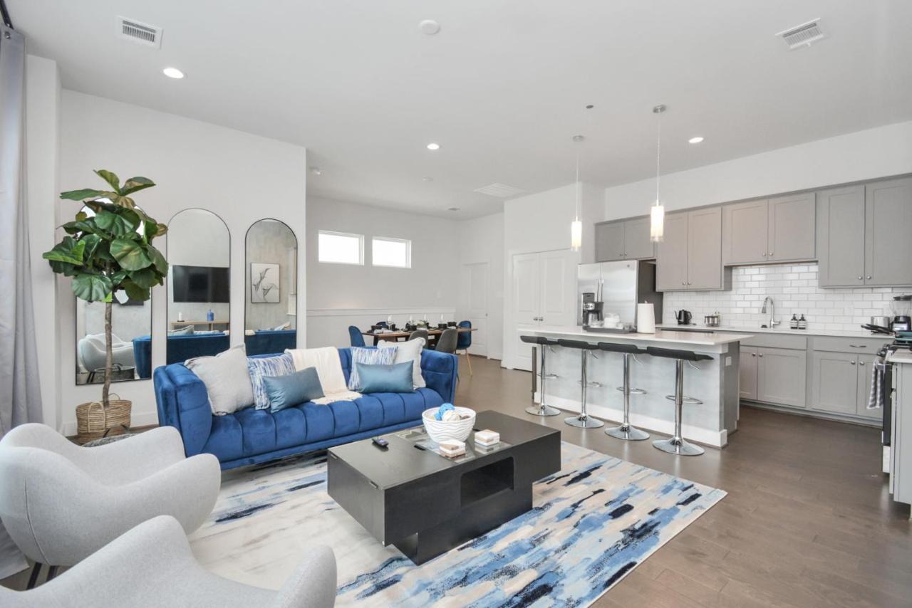 Casa Azure - New Modern 3 Bedroom Med Center, Nrg, Uh Houston Exterior foto